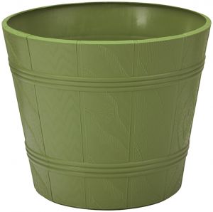 Osłonka drewnopodobna Elba \'2\' 22 cm olive green (colour 008)